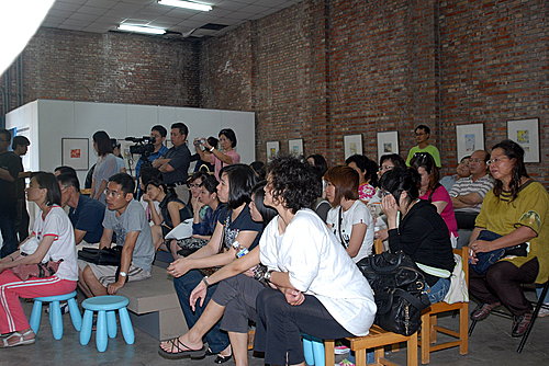 2008 飄浮在風之上 曉戈個展座談會