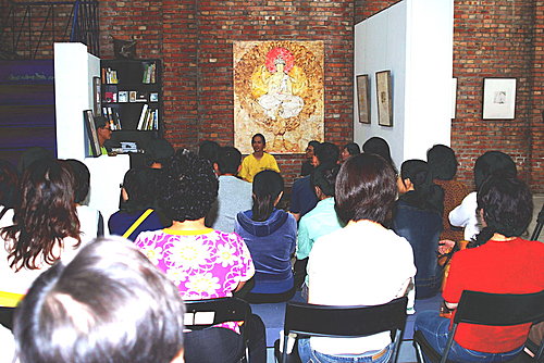 2008 飄浮在風之上 曉戈個展座談會